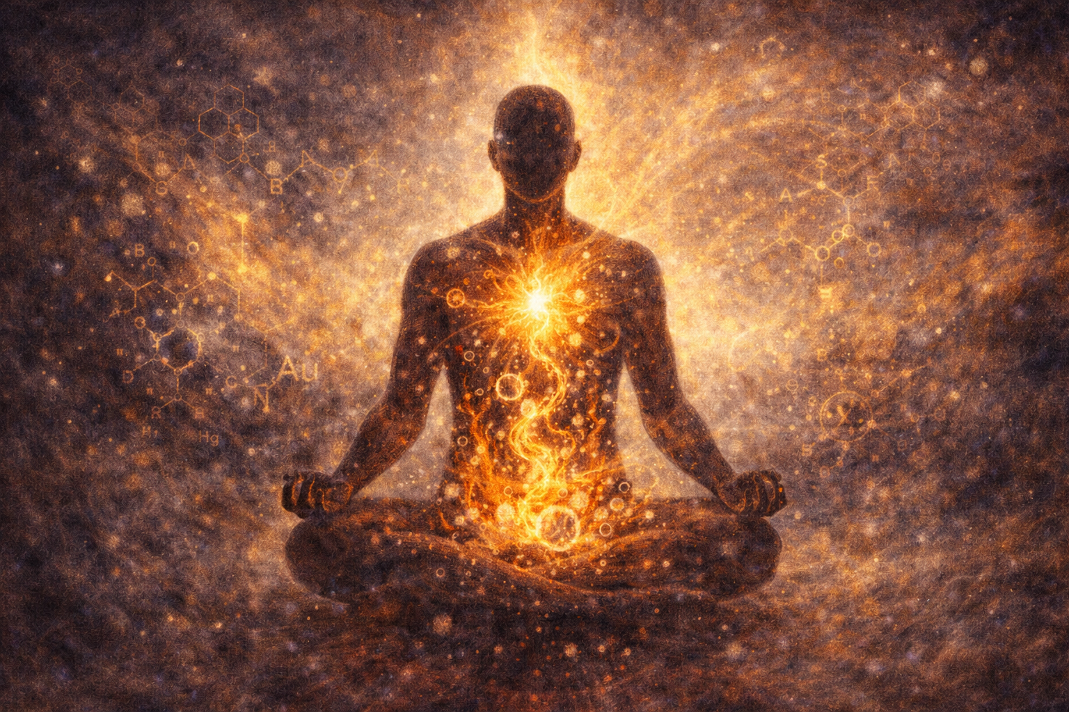 The Alchemy Within — When Matter Begins to Feel